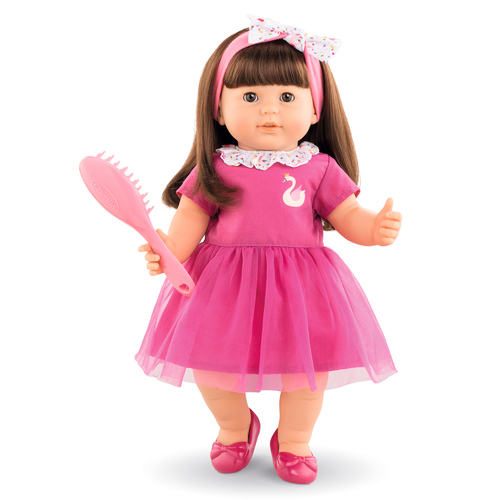 Simba Corolle Mgp Alice Brown Hair 36cm Soft Baby Doll Toy 2y+