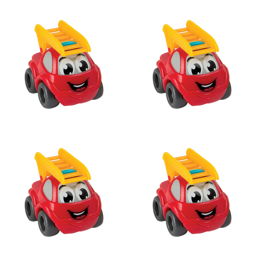 4PK Simba Smoby Planet Vroom Bubble Car Kids Vehicle Toy Assorted 12m+