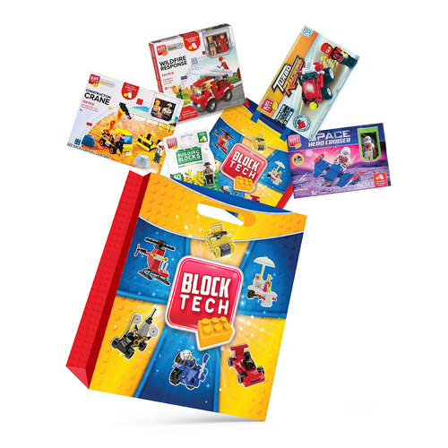 Block Tech Construction Build Toy Variety Showbag