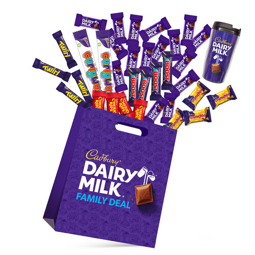 Cadbury Dairy Milk Chocolate Family Variety Jumbo Showbag