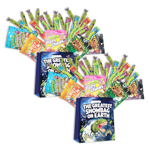 2PK The Greatest Showbag on Earth Confectionery & Lollys