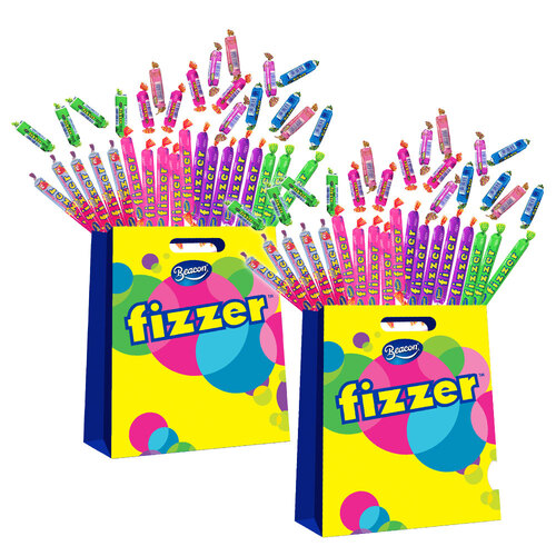 2PK Fizzer Chewy Sherbet Lolly/Confectionery Variety Showbag