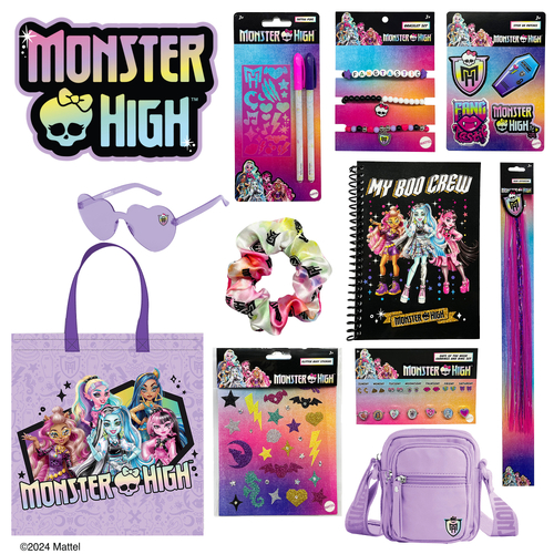 Monster High Merchandise Kids/Childrens Showbag Series 4