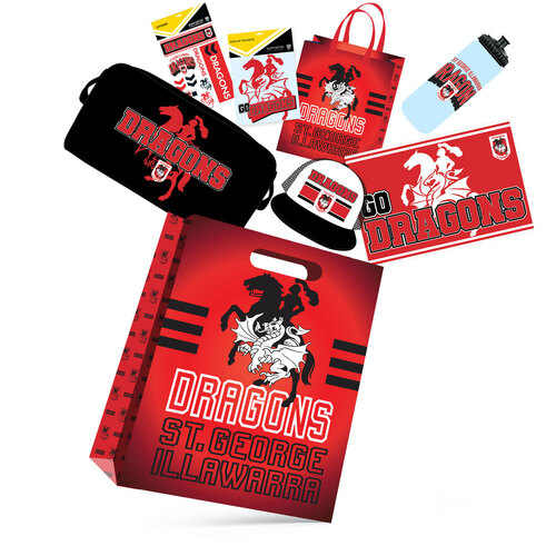 NRL St George Illawarra Dragons Merchandise Showbag