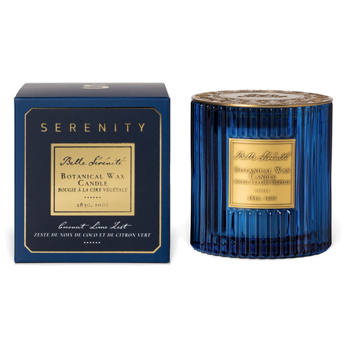 Serenity Belle Serenite 283g Soy Wax Scented Candle - Coconut Lime Zest