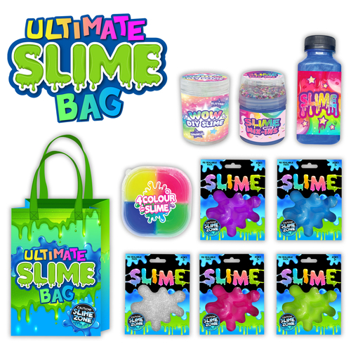 Slime Merchandise Kids/Childrens Superbag Showbag Series 4 Astd