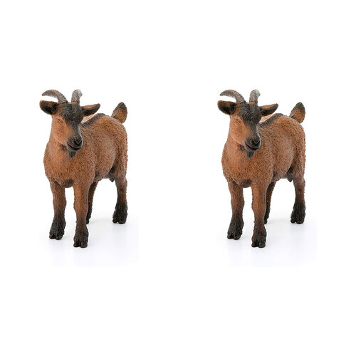 2PK Schleich Kids/Childrens Toy Figurine Goat 3y+