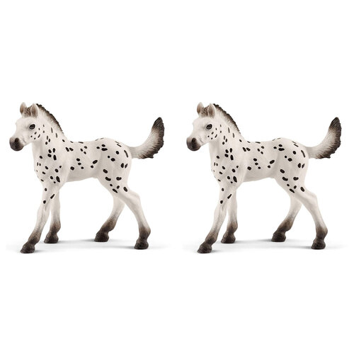 2PK Schleich Kids/Childrens Toy Figurine Knapstrupper Foal 3y+