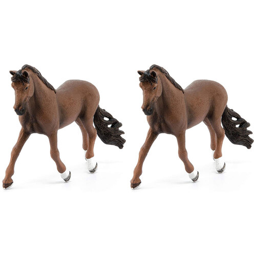 2PK Schleich Kids/Childrens Toy Figurine Trakehner Gelding 3y+