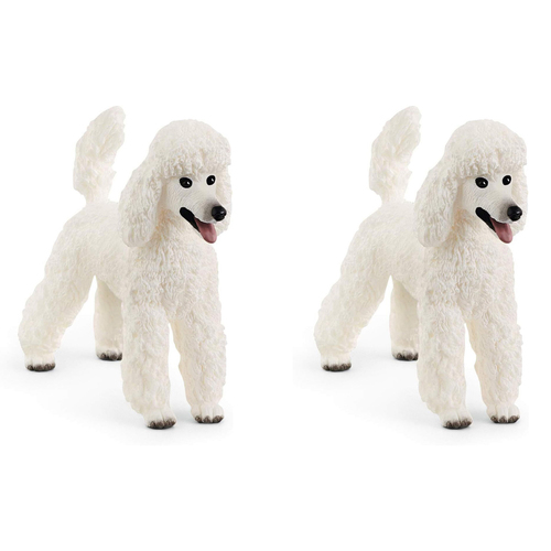 2PK Schleich Kids/Childrens Toy Figurine Poodle 3y+