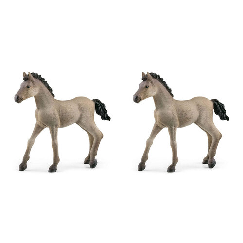 2PK Schleich Kids/Childrens Toy Figurine Criollo Definitivo Foal 3y+