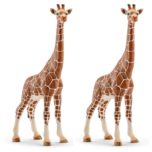 2PK Schleich Kids/Childrens Toy Figurine Giraffe Female 3y+