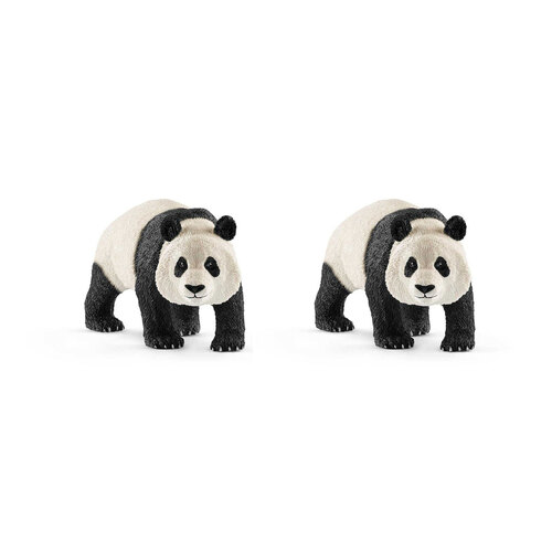 2PK Schleich Kids/Childrens Toy Figurine Giant Panda Male 3y+