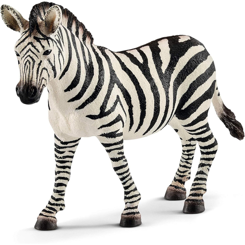 Schleich 4.7'' Zebra Female Animal Action Figure Kids Toy 3-8y