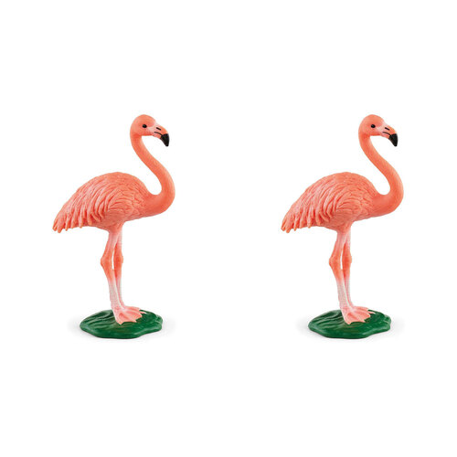 2PK Schleich Kids/Childrens Toy Figurine Flamingo 3y+