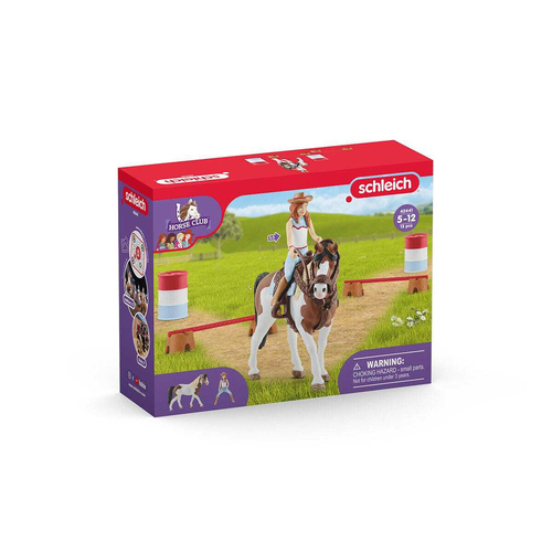 Schleich Kids Toy Figurine Horse Club Hannah's Western Riding Set 3y+