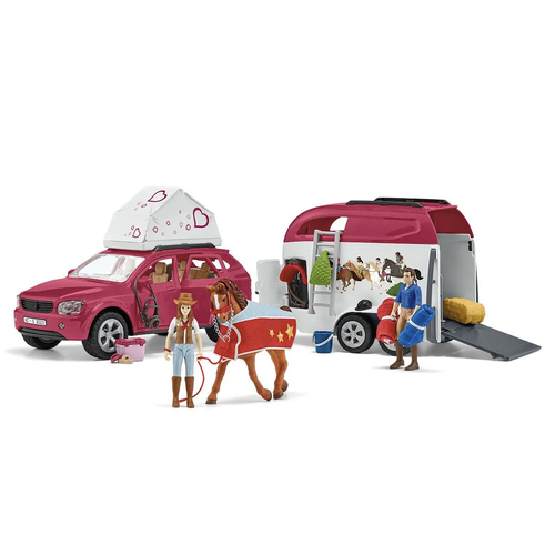 Schleich Horse Club Adventures w/ Car & Trailer Set 5-12y