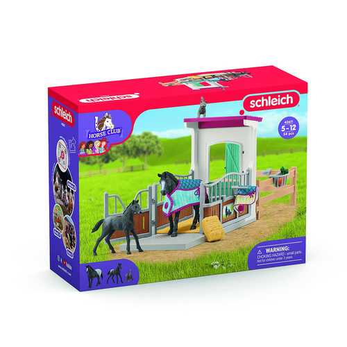 Schleich Kids/Childrens Toy Figurine Horse Box with Mare And Foal 5y+