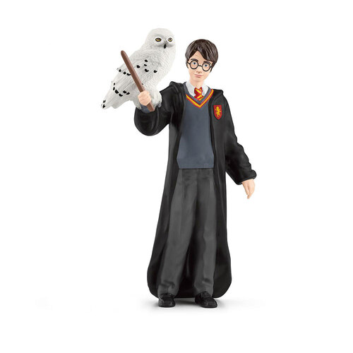 2pc Schleich Wizarding World 3.9'' Harry & Hedwig Figure Kids Toy 6-12y