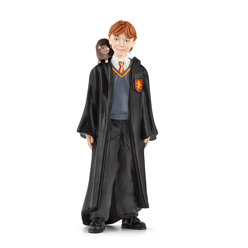 Schleich Kids/Childrens Toy Figurine Wizarding World Ron and Scabbers 3y+