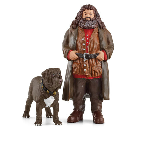 2pc Schleich Wizarding World 5.1'' Hagrid & Fang Action Figure Kids Toy 6+