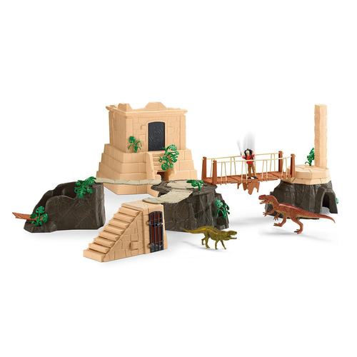 Schleich Dino Temple Conquest Mega-Set Kids Figure Toy