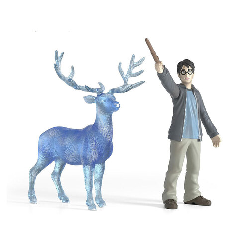 2pc Schleich 7.1'' Harry Potter & Patronus Action Figure Kids Toy Set 6-12y