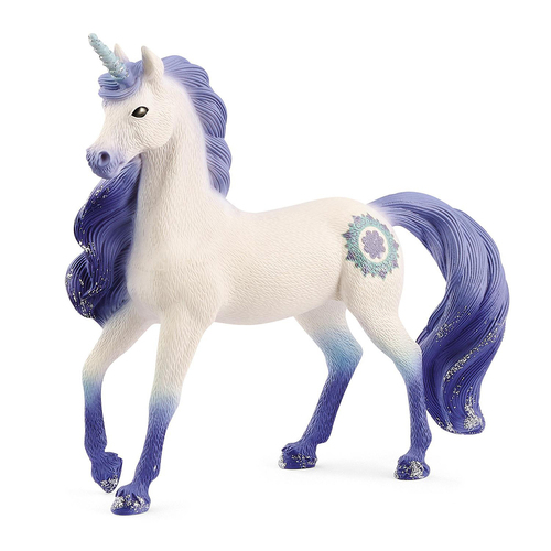 Schleich Kids/Childrens Toy Figurine Mandala Unicorn Stallion 7y+