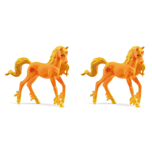 2PK Schleich Kids/Childrens Toy Figurine Collectibles Unicorn Sunny 3y+