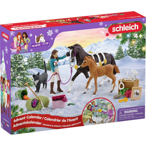 Schleich Kids/Childrens Toy Figurine Advent Calendar Horse Club 3y+