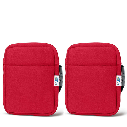 2PK Avent Neoprene ThermaBag Red