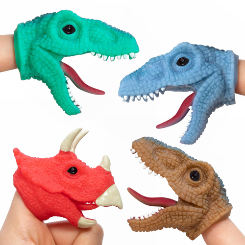 Schylling Baby Dino Snappers Finger Puppet 6cm Assorted 3y+