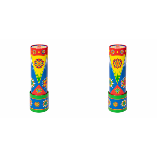 2PK Schylling Classic Tin Kaleidoscope Kids Toy 17cm Assorted 3y+