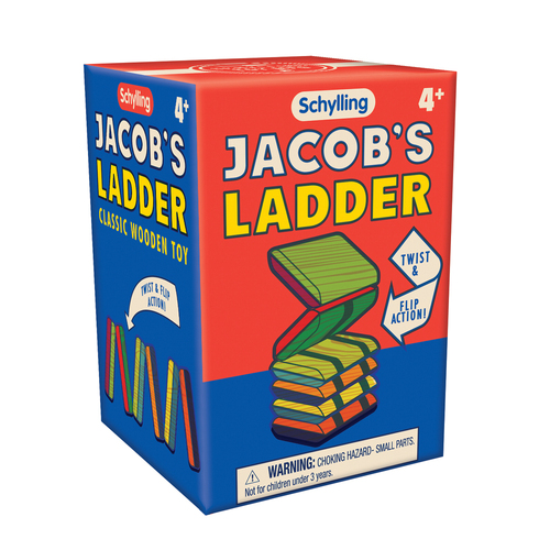 Schylling Jacobs Ladder Kids Wooden Toy 9cm Assorted 4y+