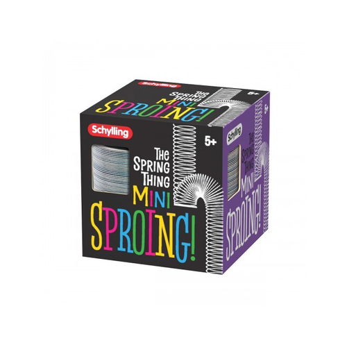 Schylling Mini Sproing Metal The Spring Thing 6cm Kids Classic Toy 5y+ Assorted