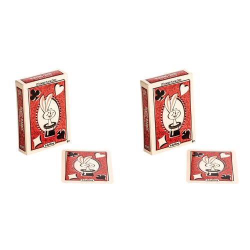 104pc Schylling Magic Rabbit Card Tricks 15cm Kids 6y+