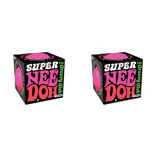 2PK Schylling Super Nee Doh Kids Squeeze Toy 11cm Assorted 3y+