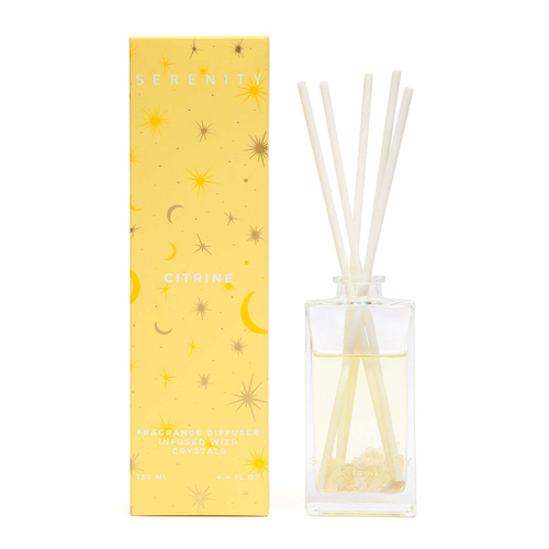 Serenity 130ml Reed Diffuser Fragrance - Crystal Citrine