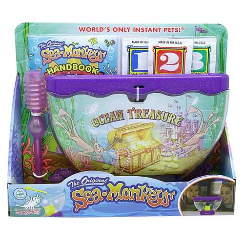 The Original Sea-Monkeys Ocean Treasure Tank Kit Purple 6y+