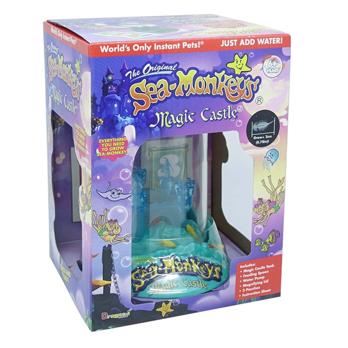 The Original Sea-Monkeys 14cm Magic Castle Activity Toy Kit 6y+