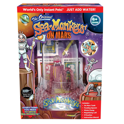 The Original Sea-Monkeys 14cm On Mars Activity Toy Kit 6y+