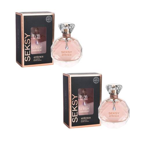 2PK Seksy Embrace EDP Eau De Parfum Spray For Women 100ml