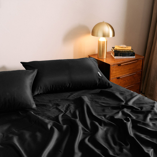 Dickies King Bed 1000TC Cotton Rich Sheet Set Charcoal