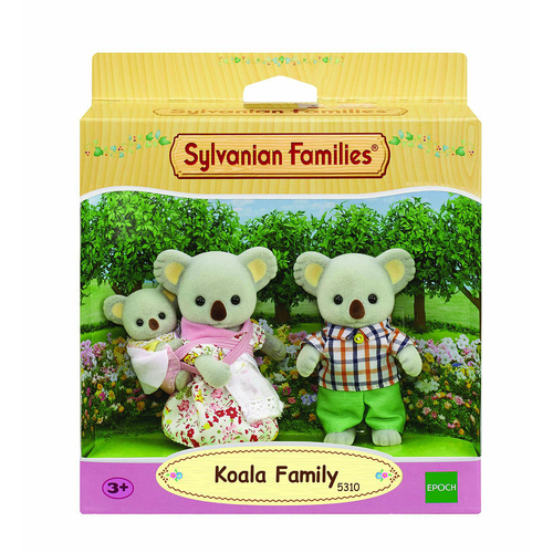 3pc Sylvanian Families Koala Family Kids Miniature Toy 3y+