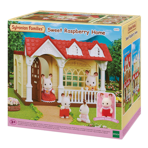 Sylvanian Families Sweet Raspberry Home Kids Miniature Toy Playset 3y+