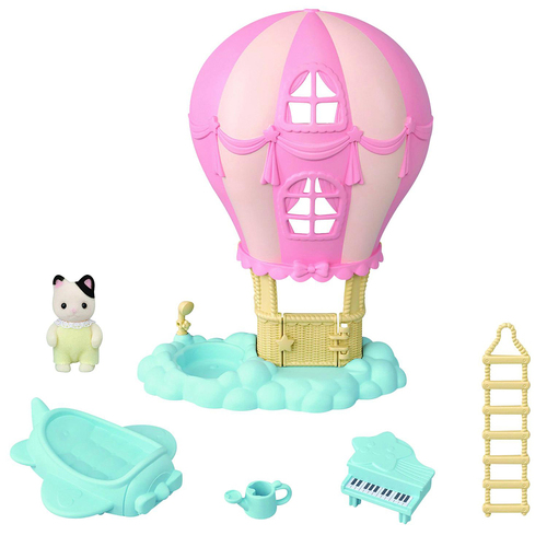 6pc Sylvanian Families Baby Balloon Playhouse Kids Miniature Toy Set 3y+