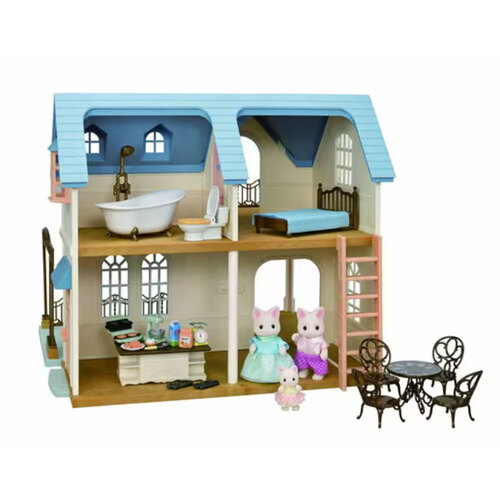 40pc Sylvanian Families Courtyard Home/Dollhouse Playset Kids Toy 3+