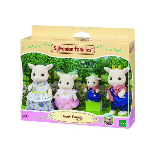 4pc Sylvanian Families Goat Family Kids Miniature Toy 3y+