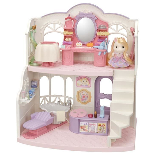 Sylvanian Families Kids Toy Pony's Stylish Hair Salon Doll Set 3y+