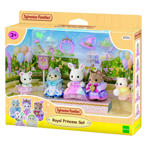 Sylvanian Families Royal Princess Set Kids Miniature Toy w/ Accessory 3y+